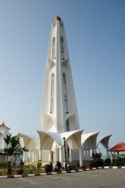 Minare Malacca Malacca Straits Camii (Mescid Selat Melaka)