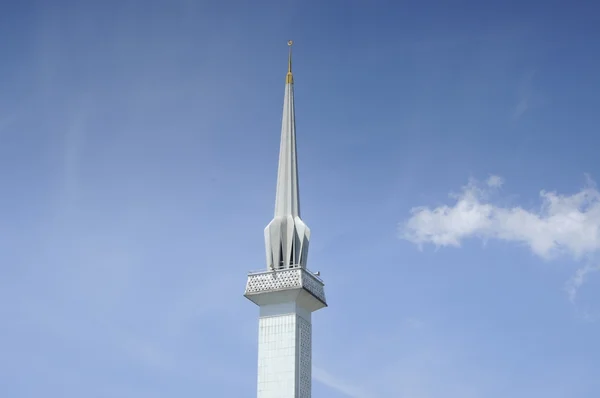 Minaret of The National Mosque of Malaysia a.k.a Masjid Negara — Stock Photo, Image