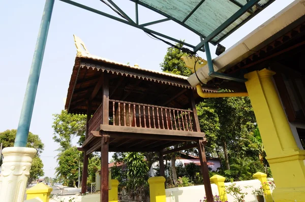 Beduk of Kampung Duyong Mosque, más néven Masjid Laksamana Melaka Malaccában — Stock Fotó