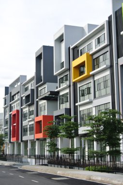 Bina cephe tasarımı desen ve renk