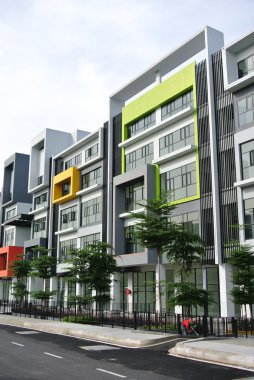 Bina cephe tasarımı desen ve renk