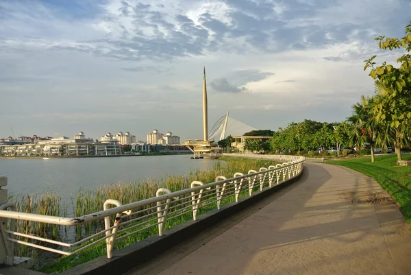 Pomnik tysiąclecia lub historycznej części miasta Alaf Baru w Putrajaya — Zdjęcie stockowe