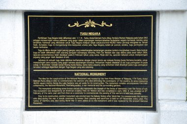 Tugu Negara Malezya aka Ulusal Anıtı
