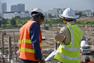 Çizim inşaat atıfta inşaat işçisi