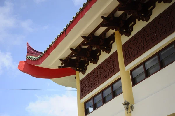 Arkitektonisk detalj vid Masjid Jubli Perak Sultan Ismail Petra alias Masjid Beijing — Stockfoto