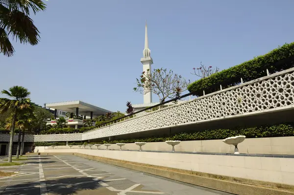 Den nationella moskén i Malaysia Arvidsson Masjid Negara — Stockfoto