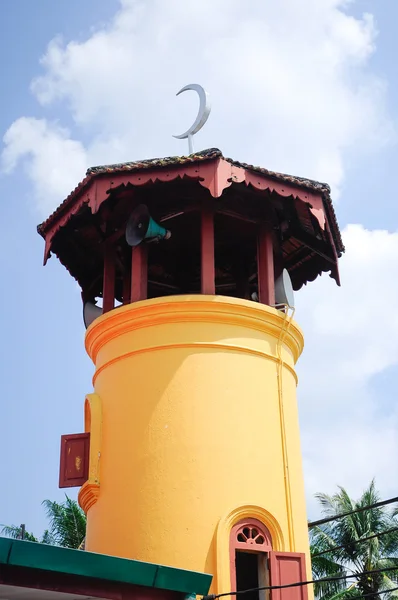 Minarete de Mesquita Batak Rabit em Teluk Intan, Perak — Fotografia de Stock