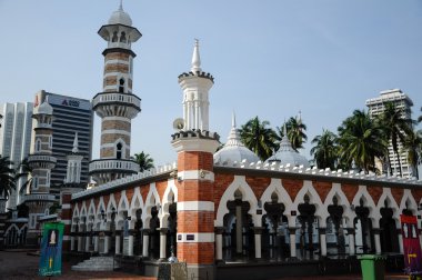 Malezya'da Kuala Lumpur Jamek Camii