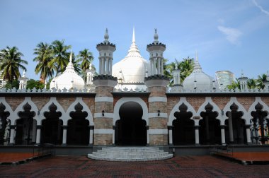 Malezya'da Kuala Lumpur Jamek Camii