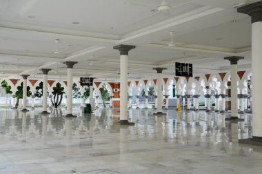 Malezya'da Kuala Lumpur Jamek Camii