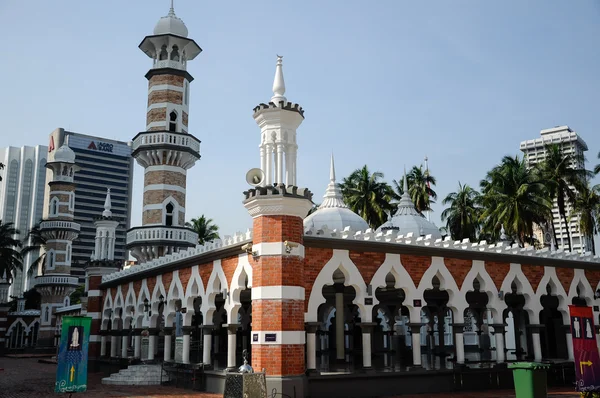 在马来西亚吉隆坡佳密清真寺 — 图库照片