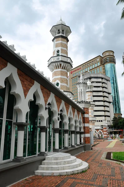 Mešita Jamek Kuala Lumpur v Malajsii — Stock fotografie