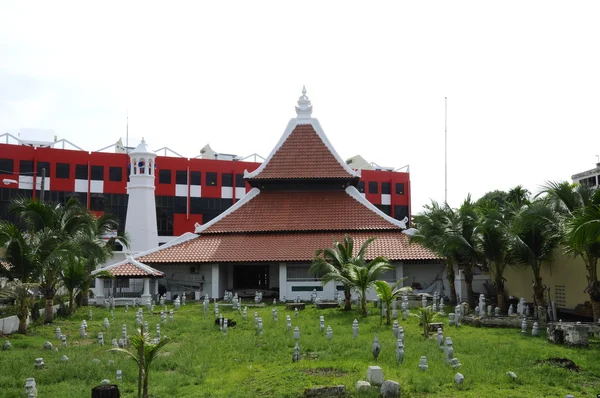 Masjid Kampung Hulu in Malakka, Maleisië — Stockfoto