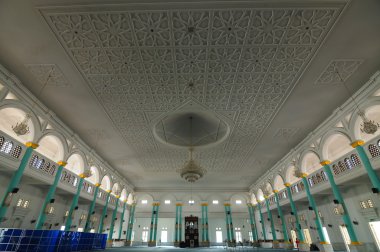 Sultan Ismail Camii Muar yılında iç