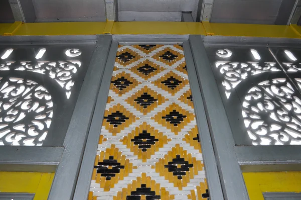 Architectural detail of Masjid Ihsaniah Iskandariah at Kuala Kangsar — Stock Photo, Image