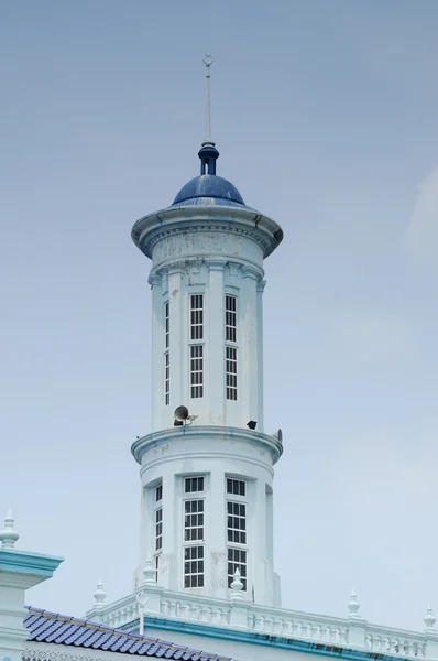Mesquita do Minarete do Sultão Ismail em Muar, Malásia — Fotografia de Stock