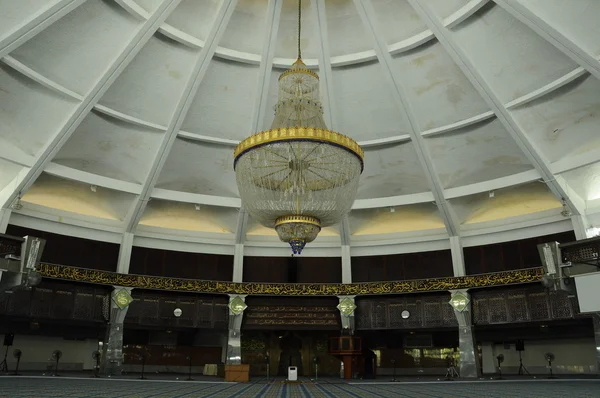 Interior da Mesquita Estadual de Penang em Penang, Malásia — Fotografia de Stock