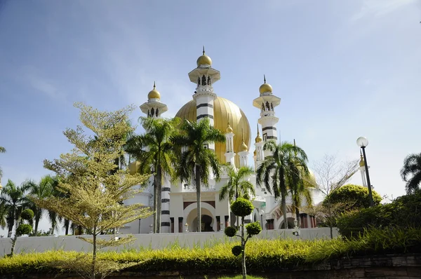 在马来西亚霹雳州江沙 Ubudiah 清真寺 — 图库照片