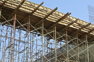 Ahşap Kiriş formwork Scaffoldings satır tarafından desteklenen