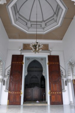 Zahir cami aka Mescidi Zahir Kedah içinde iç