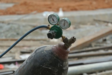 Kaynakçı için gaz silindir