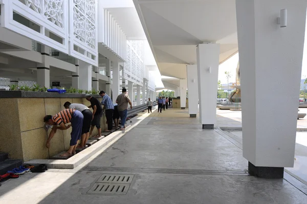 stock image Raja Haji Fi Sabilillah Mosque a.k.a Cyberjaya Mosque in Cyberjaya, Malaysia