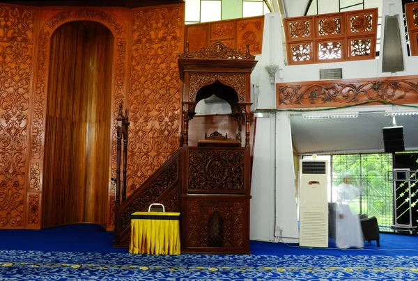 Mimbar Masjid Negeri Sembilan di Negeri Sembilan, Malaysia — Stok Foto