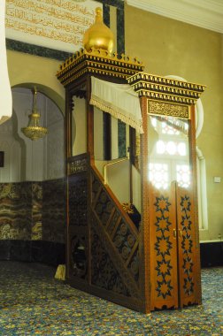 Kuala Kangsar, Perak, Malezya, Ubudiah Camii'nin minber