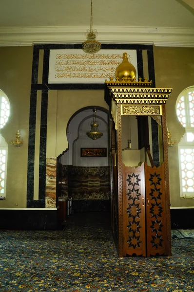 Μινμπάρ του Ubudiah τζαμί στην Κουάλα Kangsar, Μαλαισία, Perak — Φωτογραφία Αρχείου
