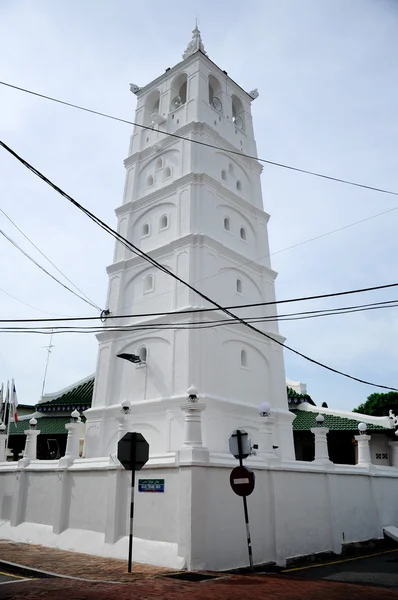 Minaret Kampung Kling mešity v Malacca, Malajsie — Stock fotografie