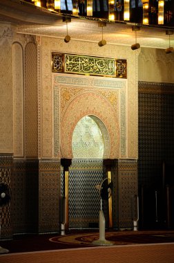 Malezya ulusal Camii aka Mescidi Negara iç