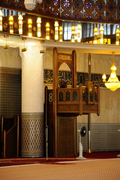 Intérieur de la mosquée nationale de Malaisie alias Masjid Negara — Photo
