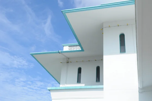 Rincian arsitektur Masjid Jamek Bandar Mersing — Stok Foto