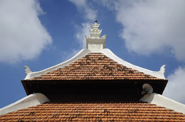 Tető-Peringgit mecset Malacca, Malajzia — Stock Fotó