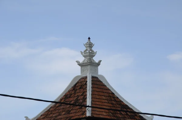 Tető-Peringgit mecset Malacca, Malajzia — Stock Fotó