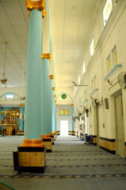 Sultan Ibrahim Jamek Camii Muar, Johor, iç