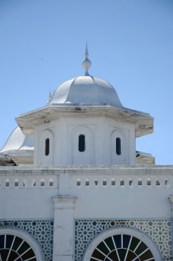 Küçük kubbe Abidin Camii Kuala Terengganu, Malezya