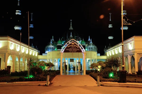 Moschea di cristallo a Terengganu, Malesia — Foto Stock