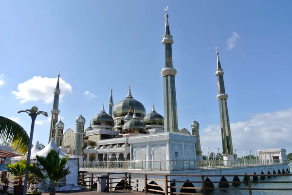 Mosquée de cristal à Terengganu, Malaisie — Photo