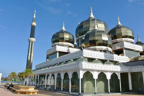 Mesquita de cristal em Terengganu, Malásia — Fotografia de Stock