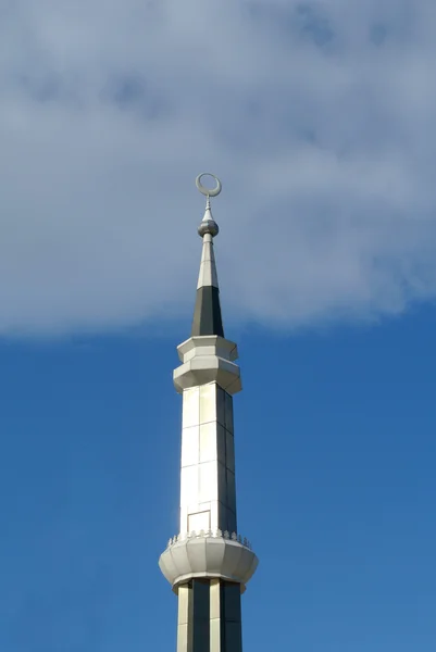 Minareten av Crystal moskén i Terengganu i Malaysia — Stockfoto