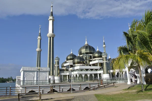 Mosquée de cristal à Terengganu, Malaisie — Photo