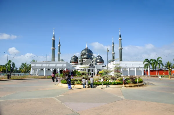 在丁加奴，马来西亚水晶清真寺 — 图库照片