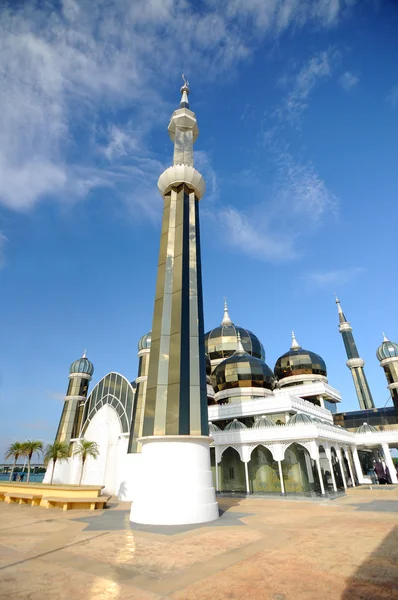 Mosquée de cristal à Terengganu, Malaisie — Photo