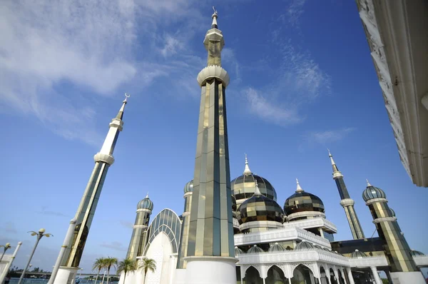 Mesquita de cristal em Terengganu, Malásia — Fotografia de Stock