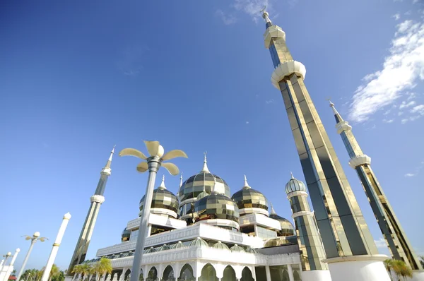 Mosquée de cristal à Terengganu, Malaisie — Photo