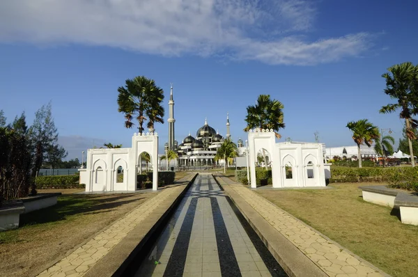 Mosquée de cristal à Terengganu, Malaisie — Photo