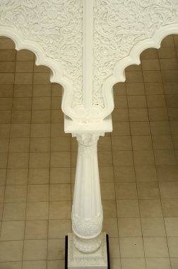 Sultan Ismail Havaalanı cami Malezya Senai havaalanında de mimari detay