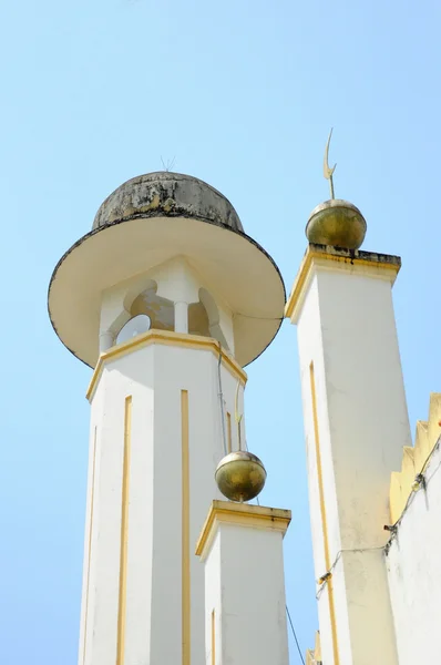 Detalhe arquitetônico da mesquita Sultan Mahmud em Kuala Lipis — Fotografia de Stock