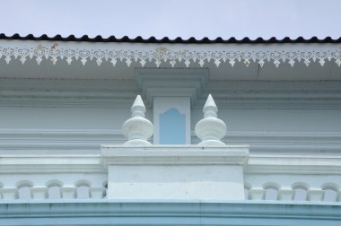 Sultan Ismail Camii olarak da bilinir Muar 2 Jamek cami de mimari detay